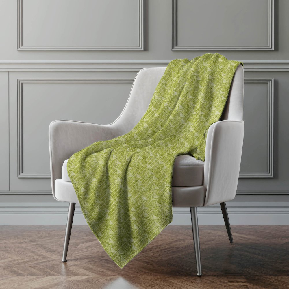 Premium Machine Washable ASB514 Aloe 50" x 70" Sherpa Throw Blanket. Picture 4