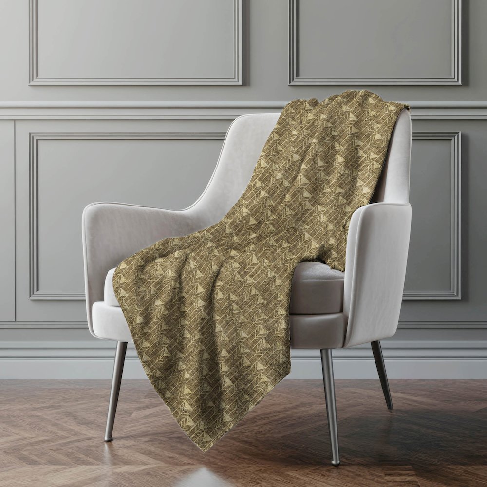 Premium Machine Washable ASB514 Brown 50" x 70" Sherpa Throw Blanket. Picture 4