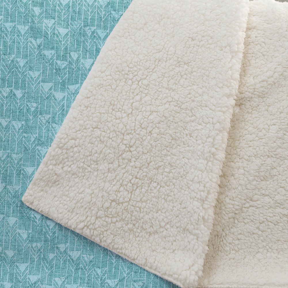 Premium Machine Washable ASB514 Teal 50" x 70" Sherpa Throw Blanket. Picture 2