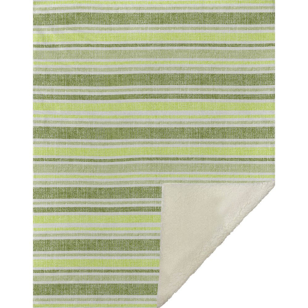 Premium Machine Washable ASB531 Fern 50" x 70" Sherpa Throw Blanket. Picture 1