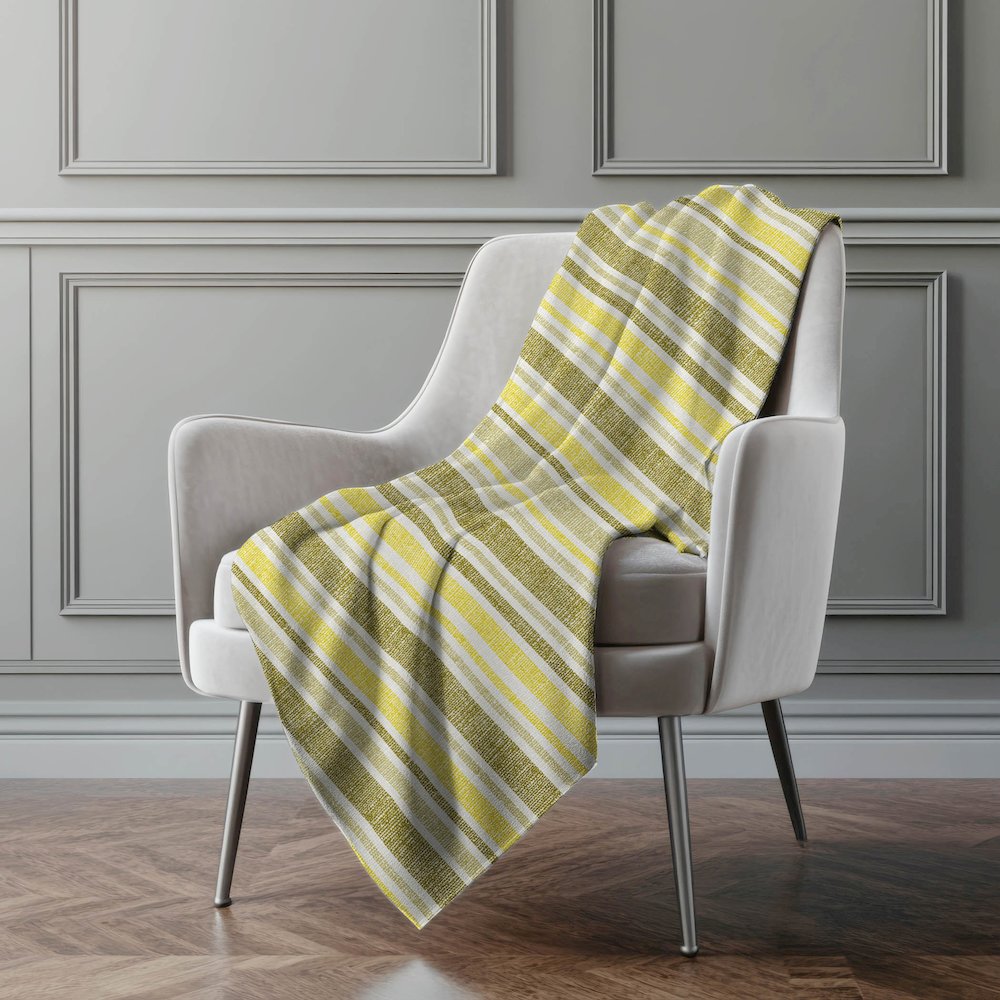 Premium Machine Washable ASB531 Khaki 50" x 70" Sherpa Throw Blanket. Picture 4