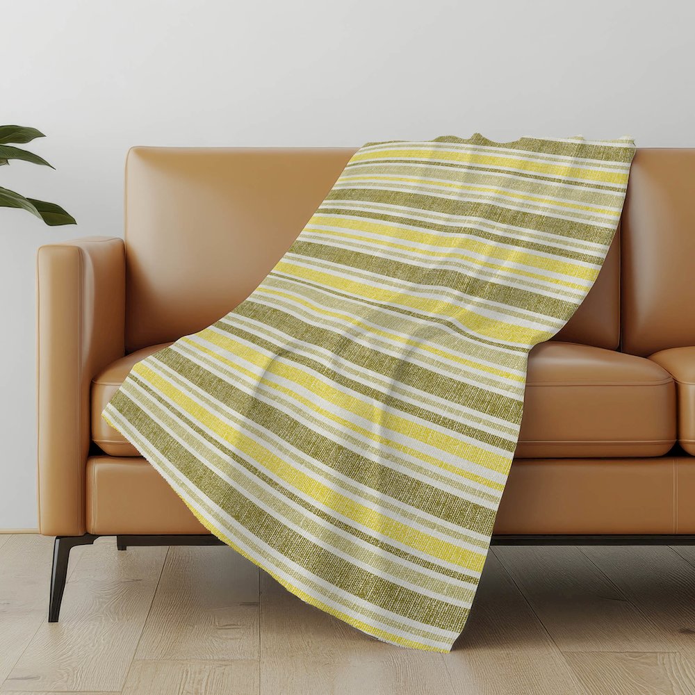 Premium Machine Washable ASB531 Khaki 50" x 70" Sherpa Throw Blanket. Picture 5