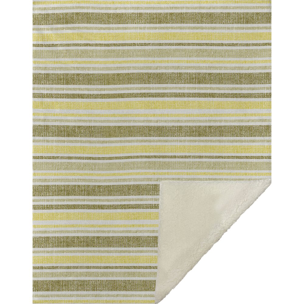 Premium Machine Washable ASB531 Khaki 50" x 70" Sherpa Throw Blanket. Picture 1