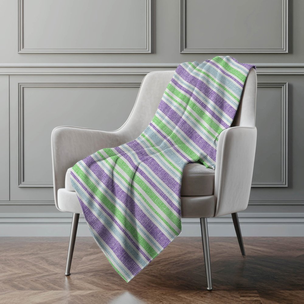 Premium Machine Washable ASB531 Lime 50" x 70" Sherpa Throw Blanket. Picture 4