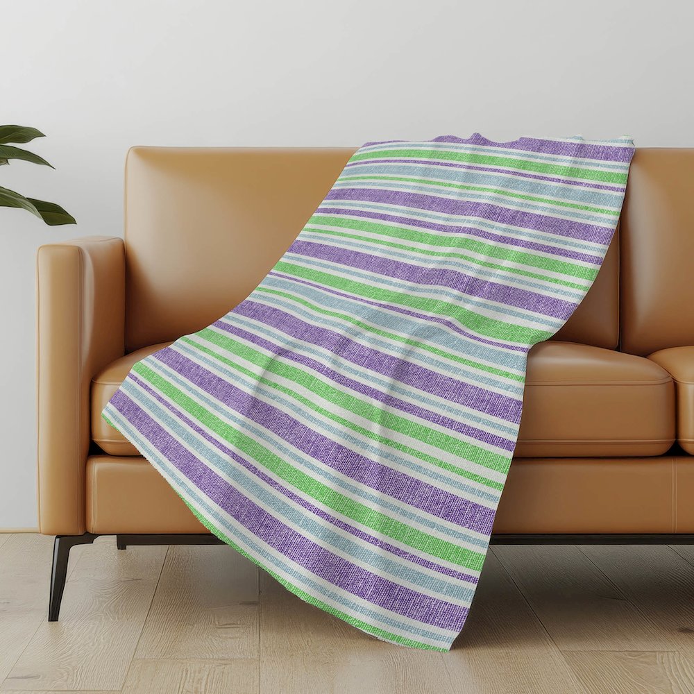 Premium Machine Washable ASB531 Lime 50" x 70" Sherpa Throw Blanket. Picture 5