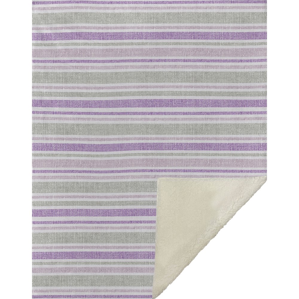 Premium Machine Washable ASB531 Pearl 50" x 70" Sherpa Throw Blanket. Picture 1