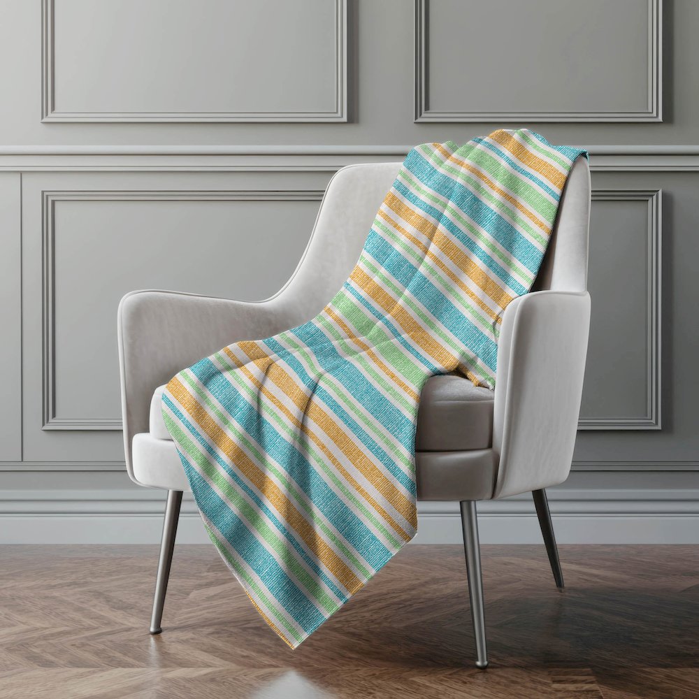 Premium Machine Washable ASB531 Teal 50" x 70" Sherpa Throw Blanket. Picture 4