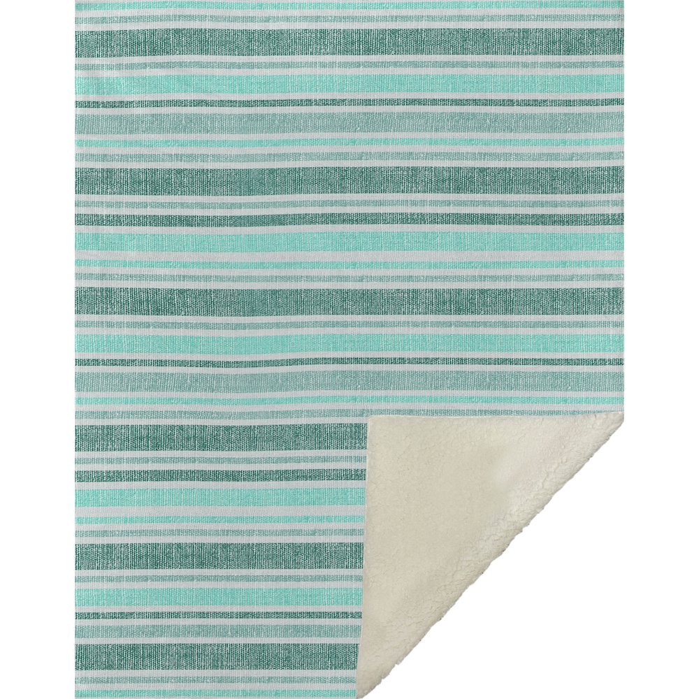 Premium Machine Washable ASB531 Turquoise 50" x 70" Sherpa Throw Blanket. Picture 1