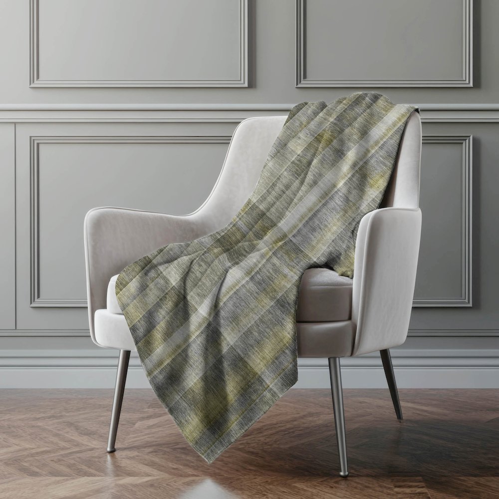 Premium Machine Washable ASB534 Gray 50" x 70" Sherpa Throw Blanket. Picture 4