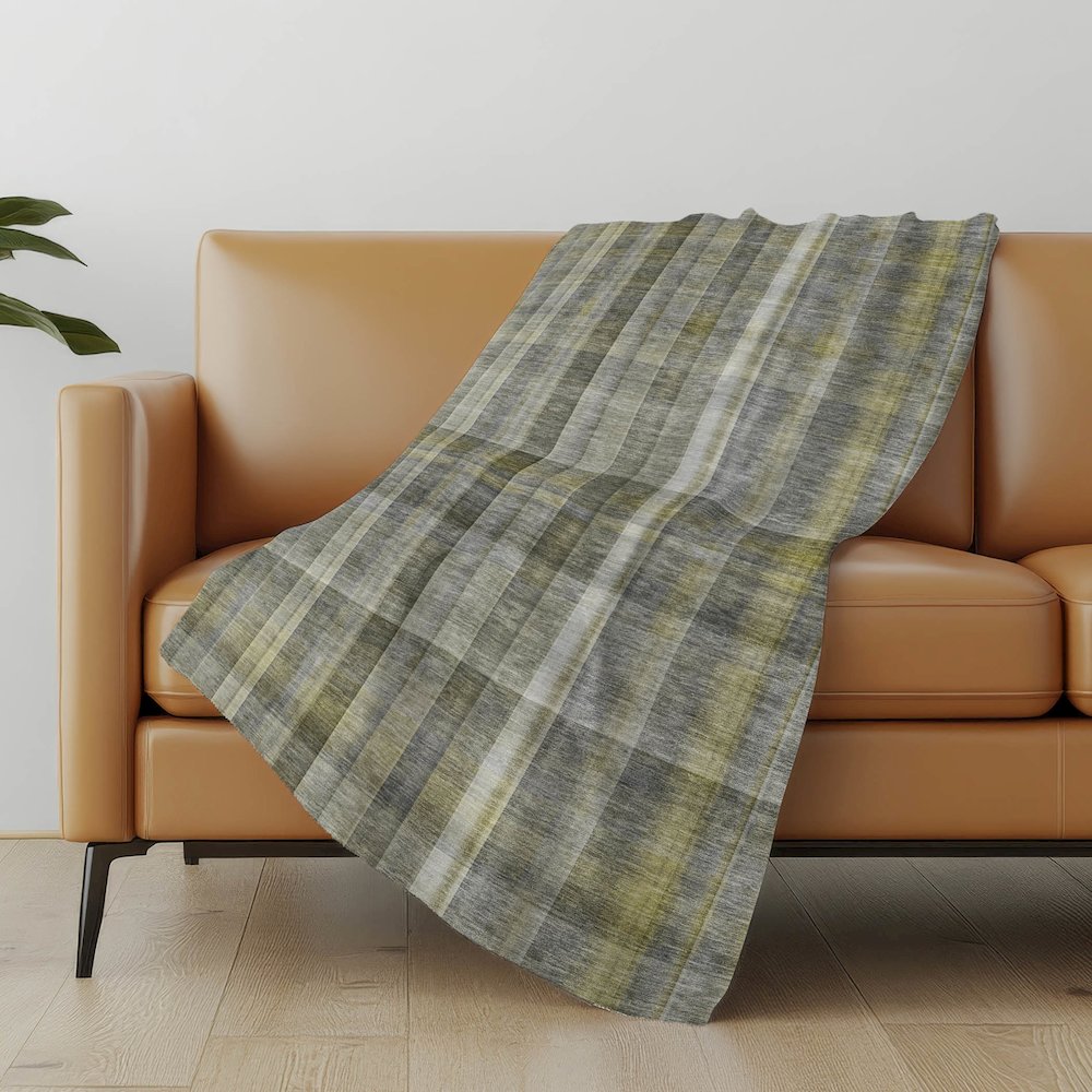Premium Machine Washable ASB534 Gray 50" x 70" Sherpa Throw Blanket. Picture 5