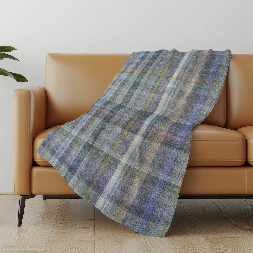 Premium Machine Washable ASB534 Green 50" x 70" Sherpa Throw Blanket. Picture 5