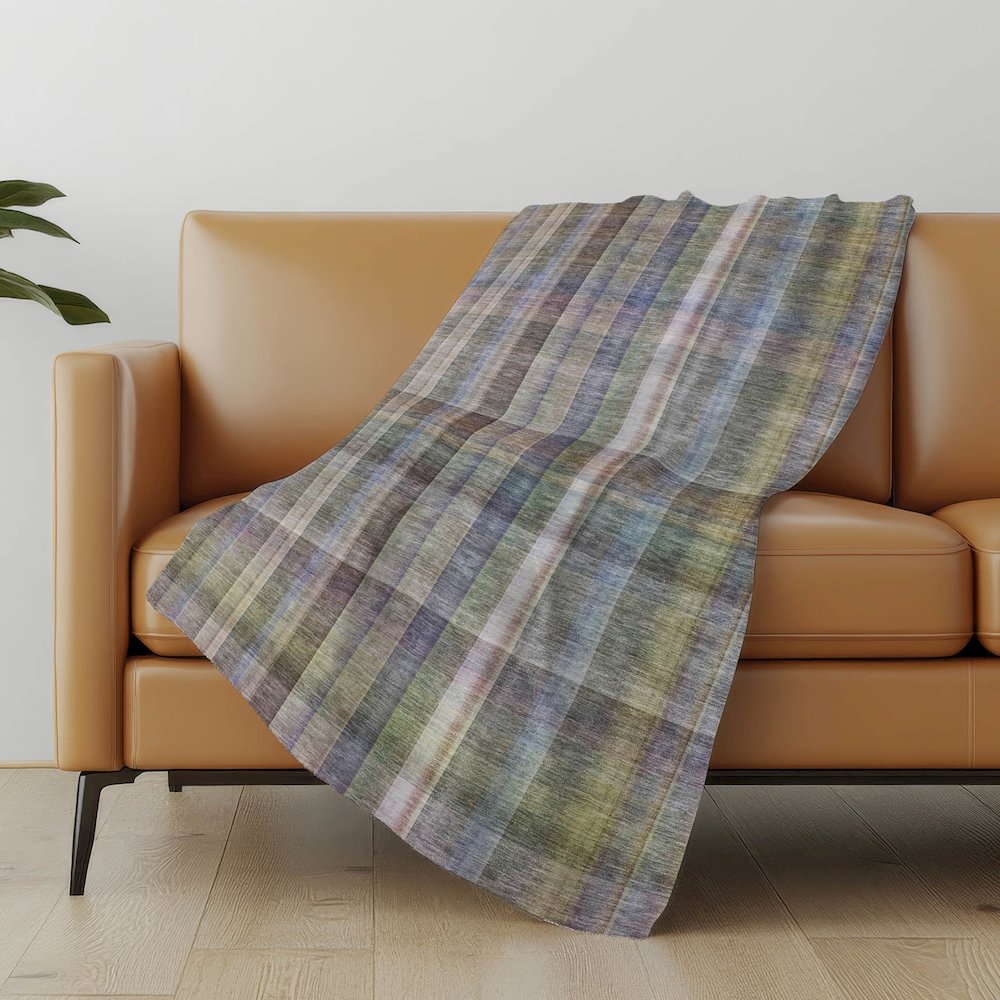 Premium Machine Washable ASB534 Pewter 50" x 70" Sherpa Throw Blanket. Picture 5