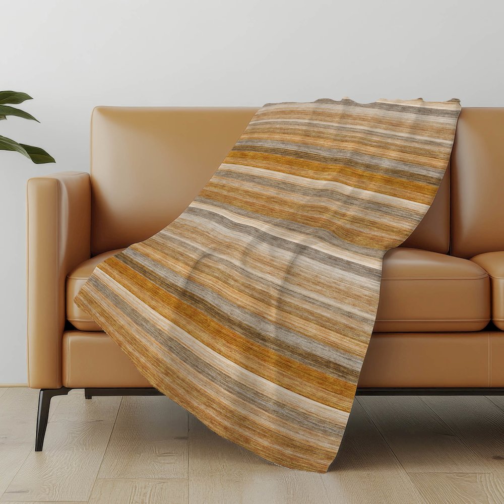 Premium Machine Washable ASB535 Paprika 50" x 70" Sherpa Throw Blanket. Picture 5