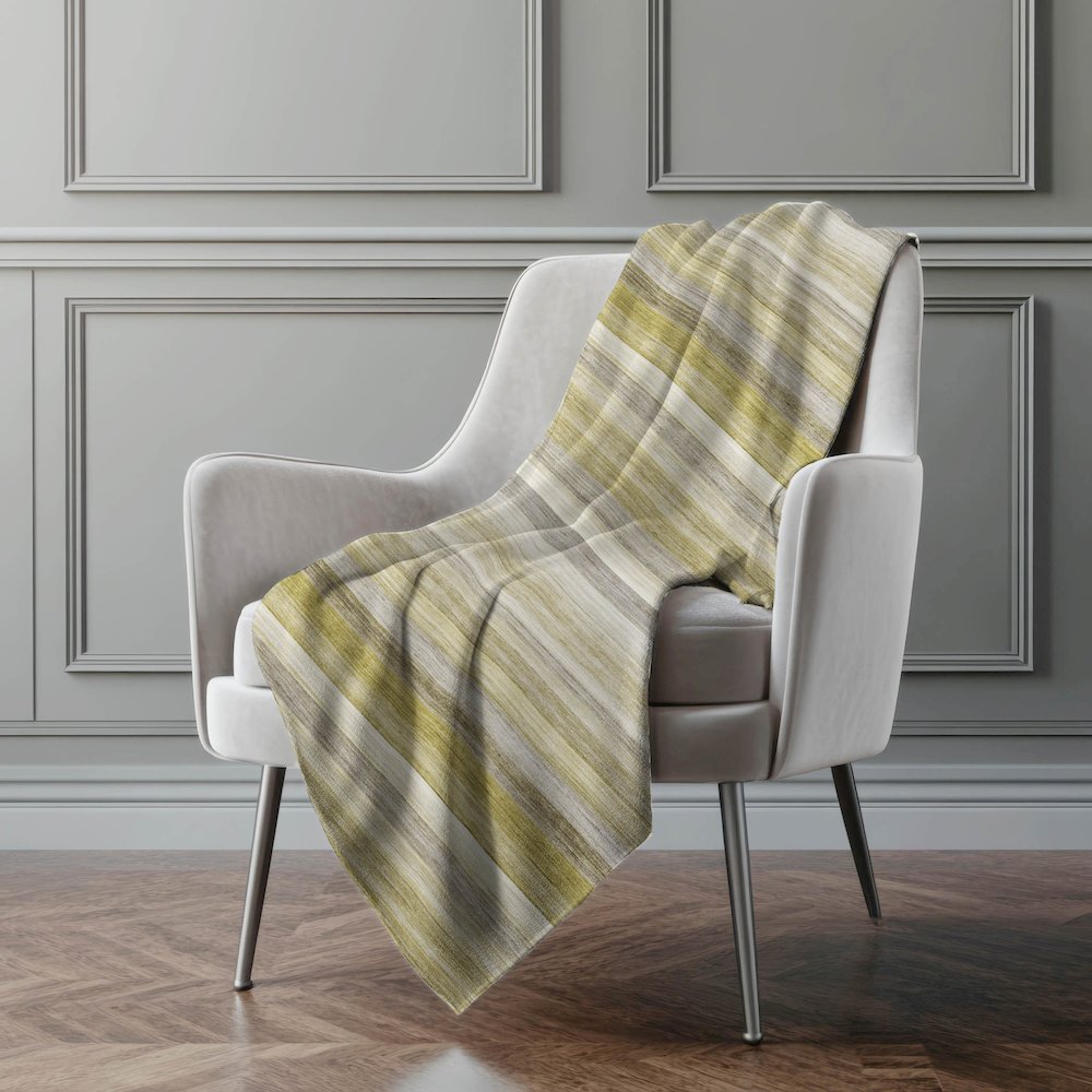 Premium Machine Washable ASB535 Wheat 50" x 70" Sherpa Throw Blanket. Picture 4