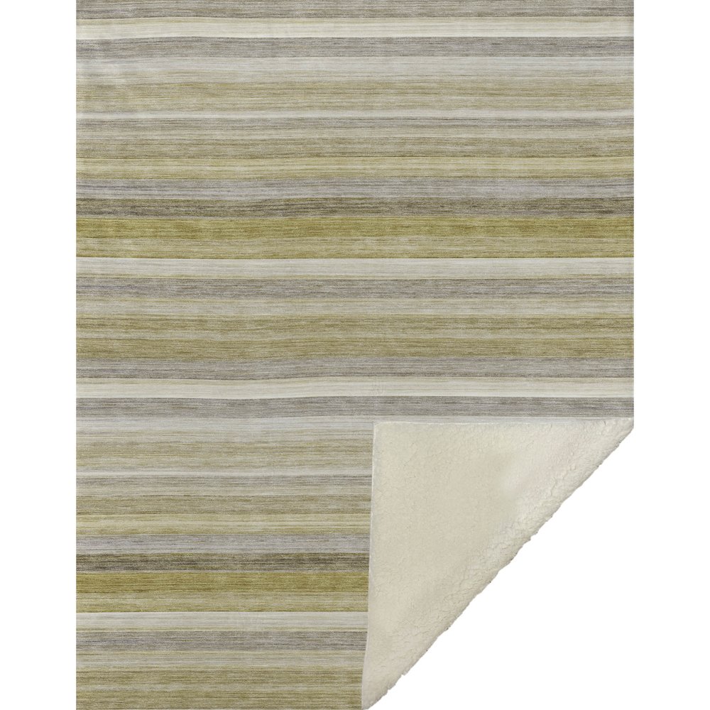 Premium Machine Washable ASB535 Wheat 50" x 70" Sherpa Throw Blanket. Picture 1