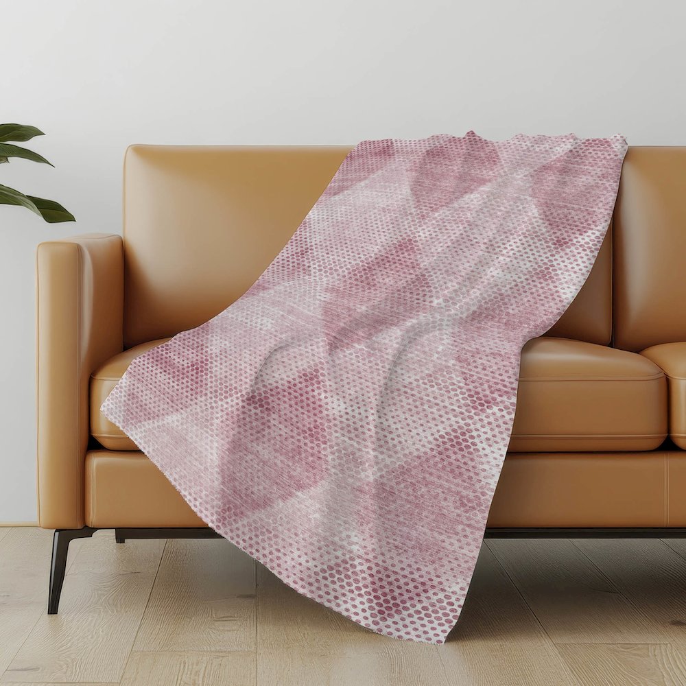 Premium Machine Washable ASB539 Merlot 50" x 70" Sherpa Throw Blanket. Picture 5