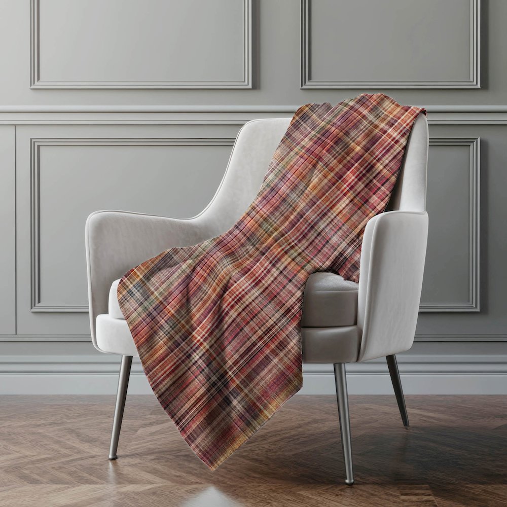 Premium Machine Washable ASB541 Red 50" x 70" Sherpa Throw Blanket. Picture 4