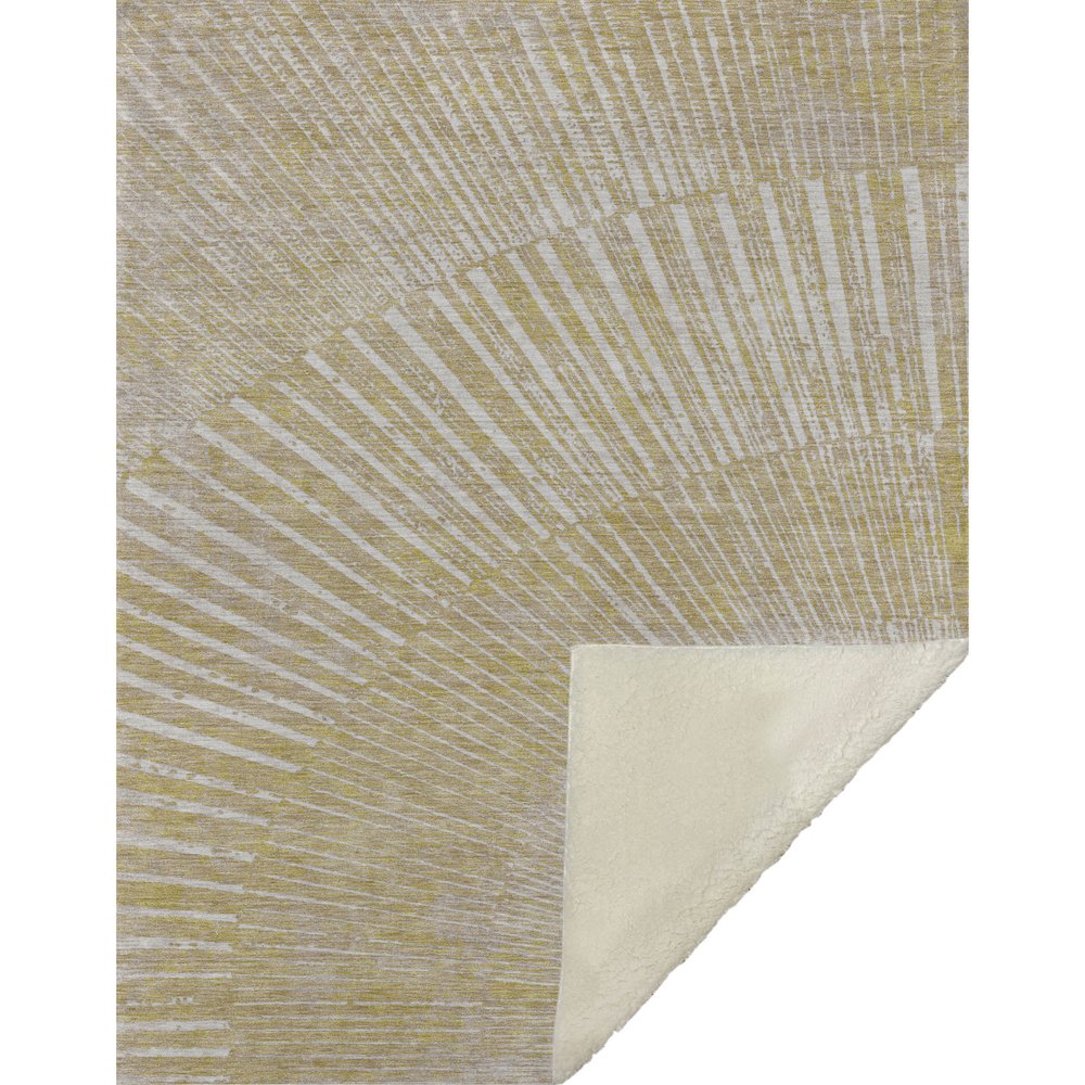 Premium Machine Washable ASB542 Wheat 50" x 70" Sherpa Throw Blanket. Picture 1
