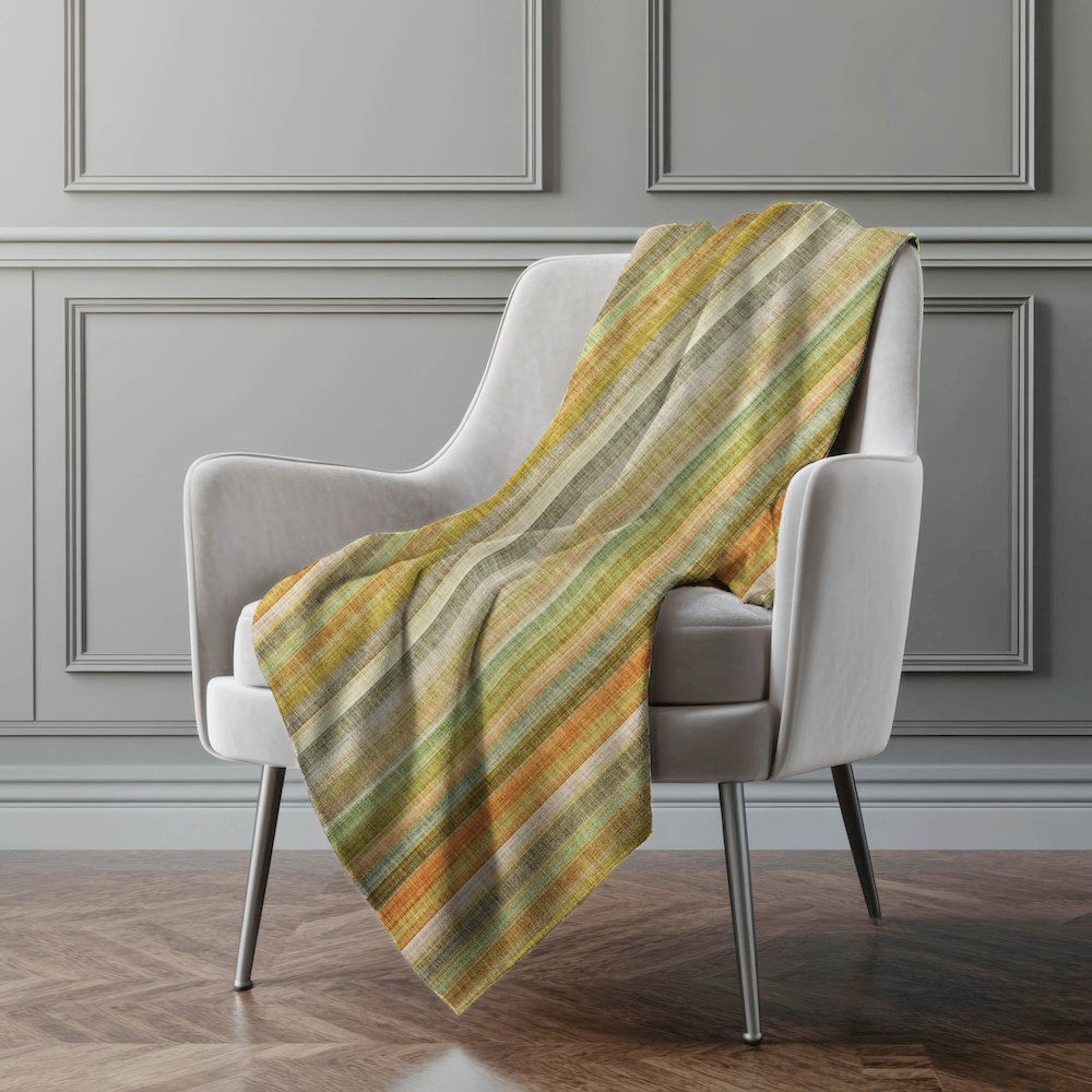 Premium Machine Washable ASB543 Khaki 50" x 70" Sherpa Throw Blanket. Picture 4