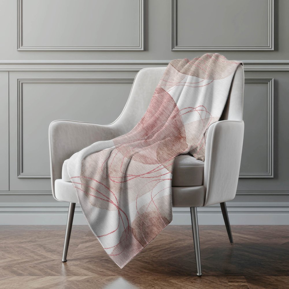 Premium Machine Washable ASB544 Merlot 50" x 70" Sherpa Throw Blanket. Picture 4