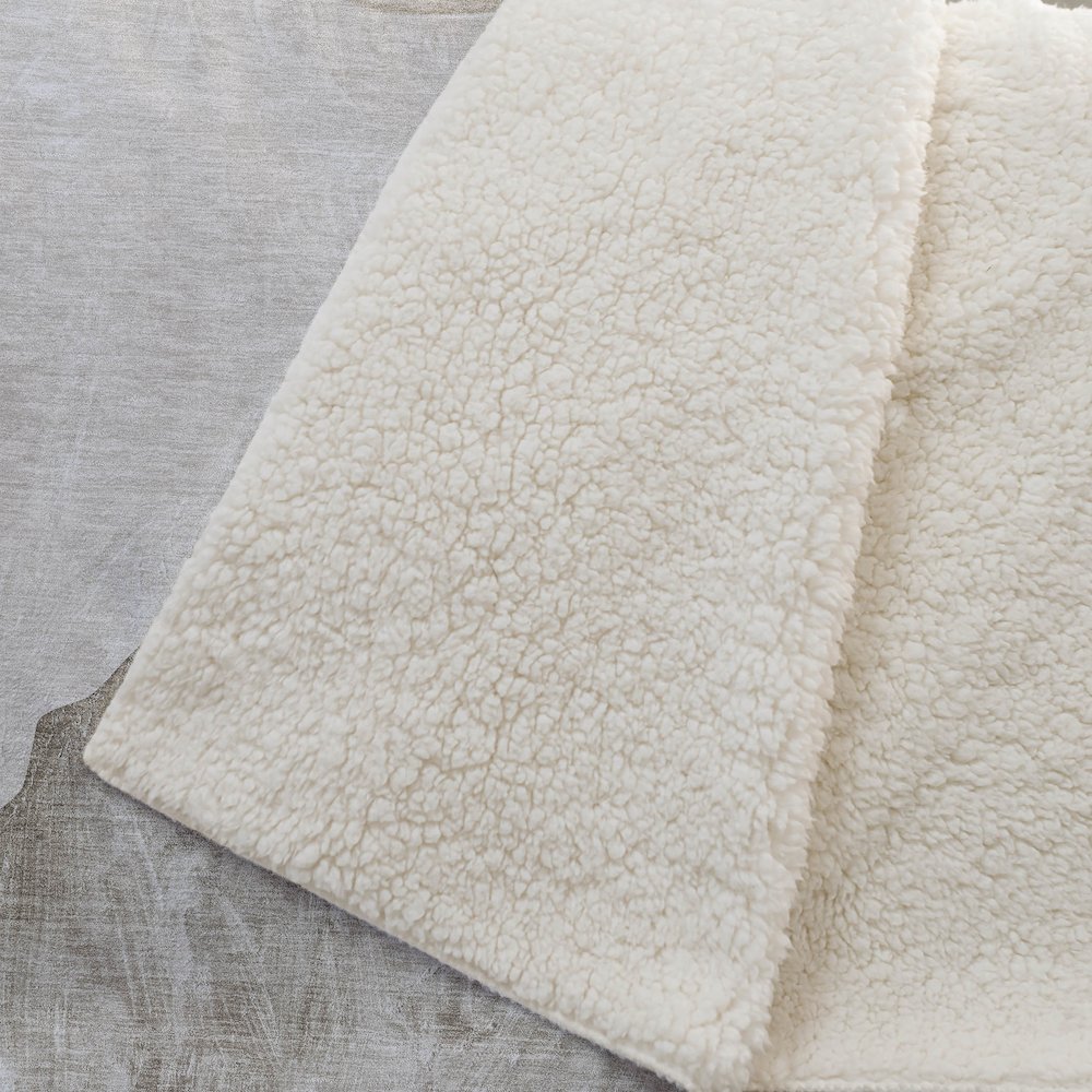 Premium Machine Washable ASB547 Brown 50" x 70" Sherpa Throw Blanket. Picture 2