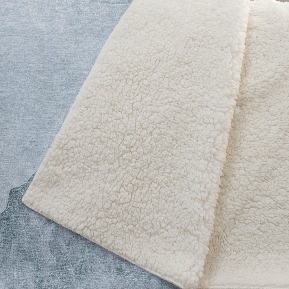 Premium Machine Washable ASB547 Teal 50" x 70" Sherpa Throw Blanket. Picture 2