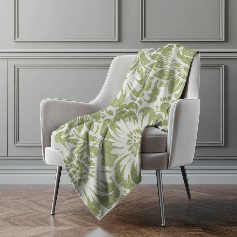 Premium Machine Washable ASB551 Aloe 50" x 70" Sherpa Throw Blanket. Picture 4