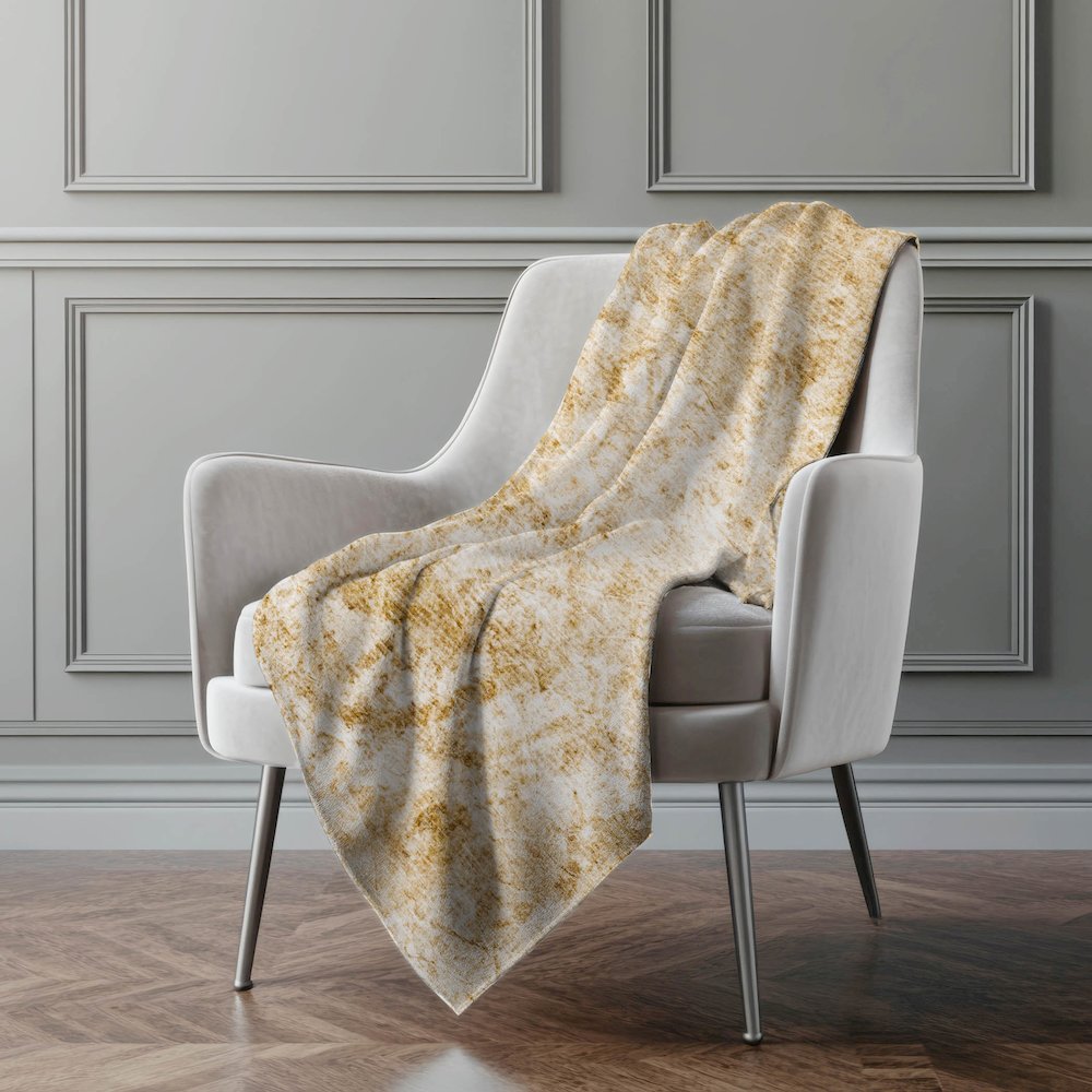 Premium Machine Washable ASB553 Beige 50" x 70" Sherpa Throw Blanket. Picture 4