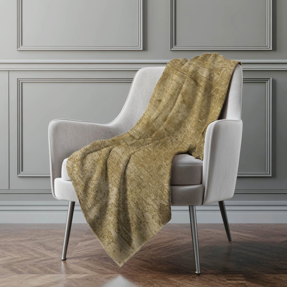 Premium Machine Washable ASB559 Beige 50" x 70" Sherpa Throw Blanket. Picture 4
