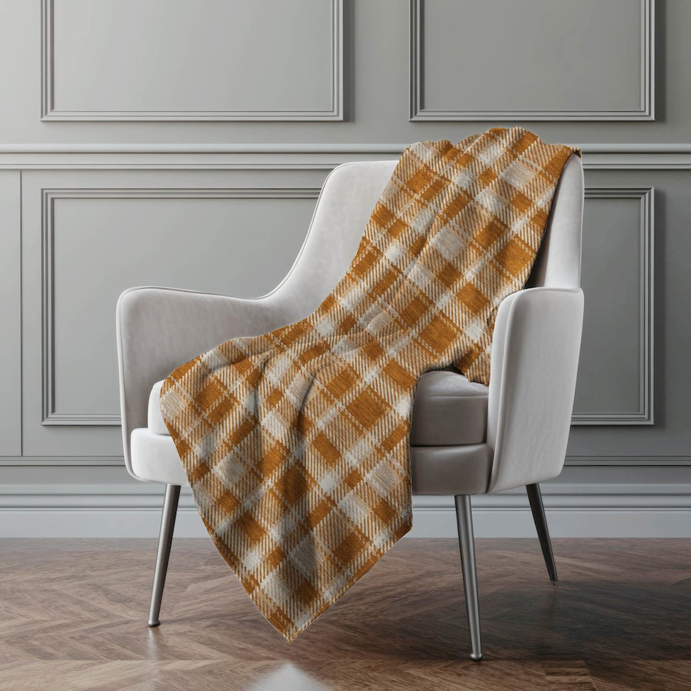Premium Machine Washable ASB563 Paprika 50" x 70" Sherpa Throw Blanket. Picture 4
