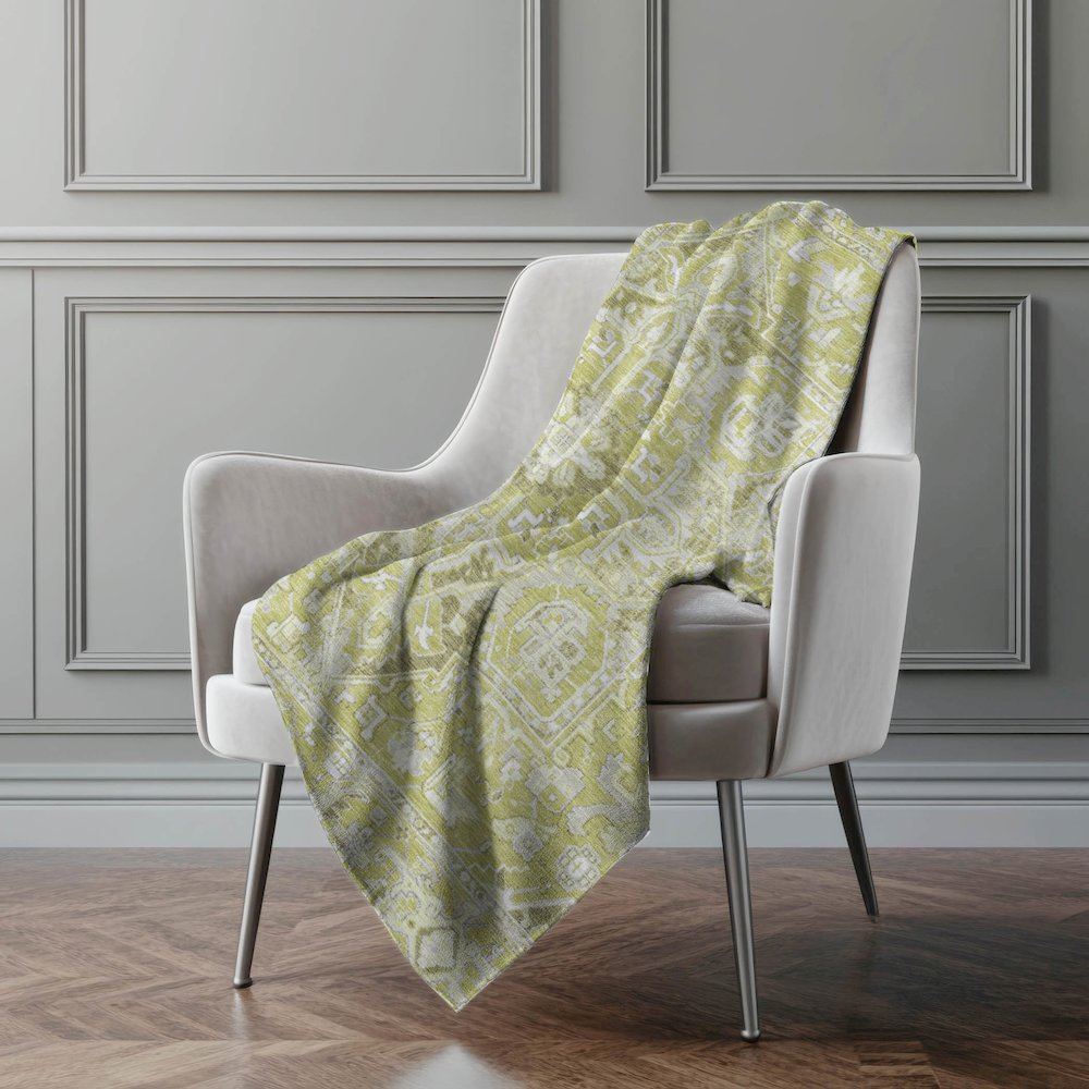 Premium Machine Washable ASB570 Aloe 50" x 70" Sherpa Throw Blanket. Picture 4