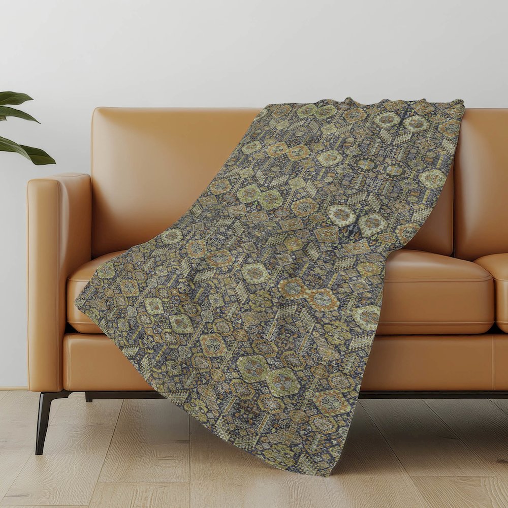 Premium Machine Washable ASB574 Paprika 50" x 70" Sherpa Throw Blanket. Picture 5