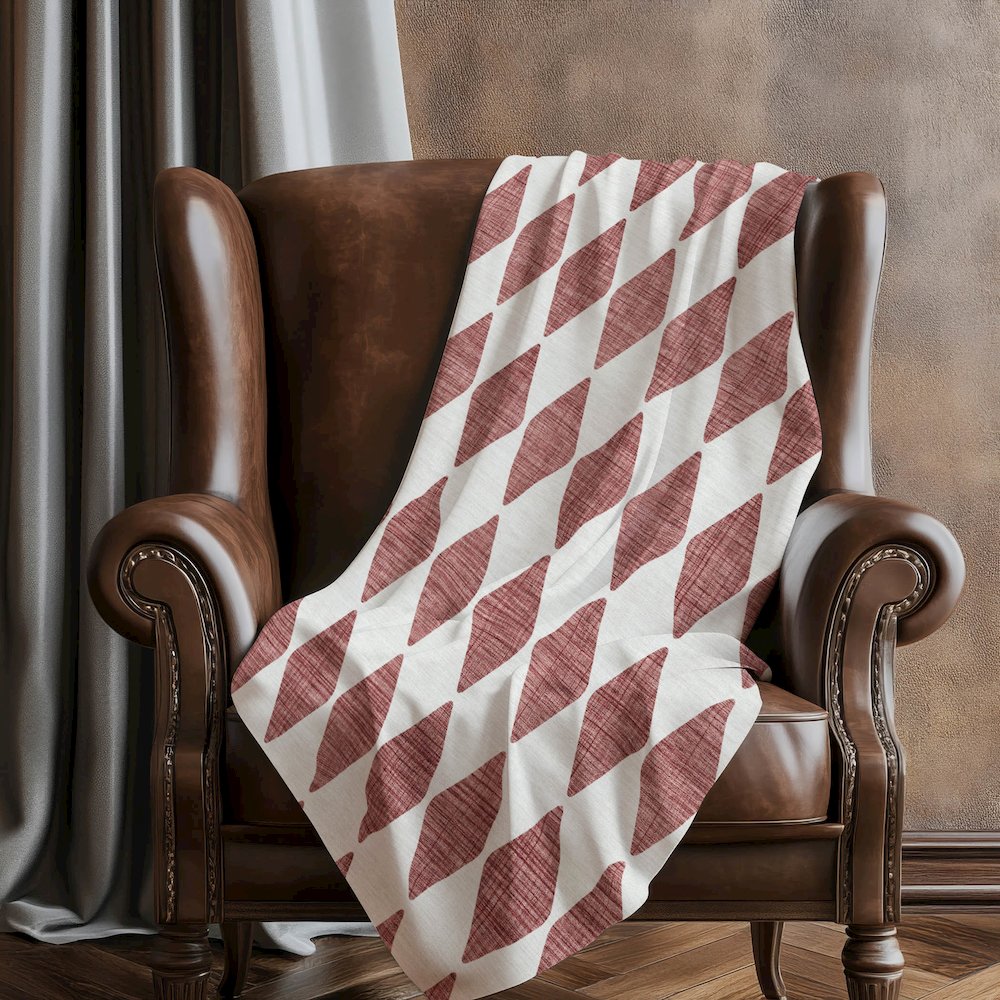 Premium Machine Washable ASB578 Burgundy 50" x 70" Sherpa Throw Blanket. Picture 5