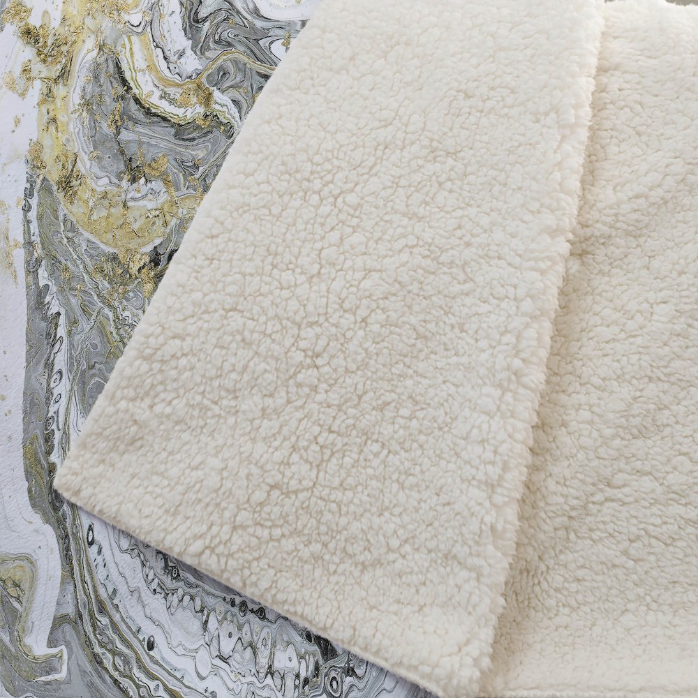 Premium Machine Washable ASB57 Cyclone 50" x 70" Sherpa Throw Blanket. Picture 2