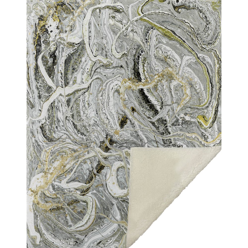 Premium Machine Washable ASB57 Cyclone 50" x 70" Sherpa Throw Blanket. Picture 1