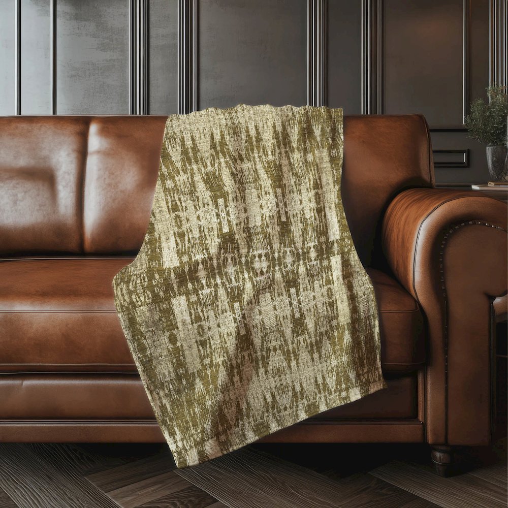 Premium Machine Washable ASB580 Chocolate 50" x 70" Sherpa Throw Blanket. Picture 4