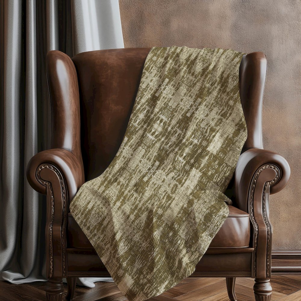 Premium Machine Washable ASB580 Chocolate 50" x 70" Sherpa Throw Blanket. Picture 5