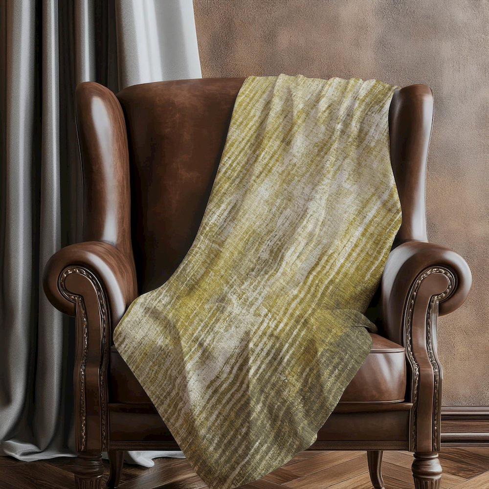 Premium Machine Washable ASB582 Brown 50" x 70" Sherpa Throw Blanket. Picture 5
