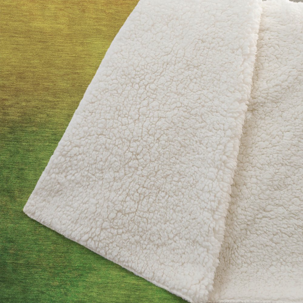 Premium Machine Washable ASB583 Terracotta 50" x 70" Sherpa Throw Blanket. Picture 2