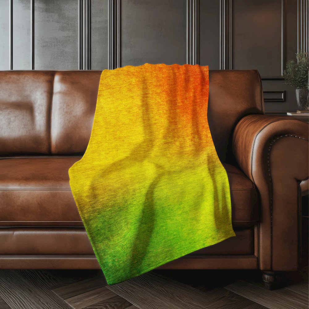 Premium Machine Washable ASB583 Terracotta 50" x 70" Sherpa Throw Blanket. Picture 4