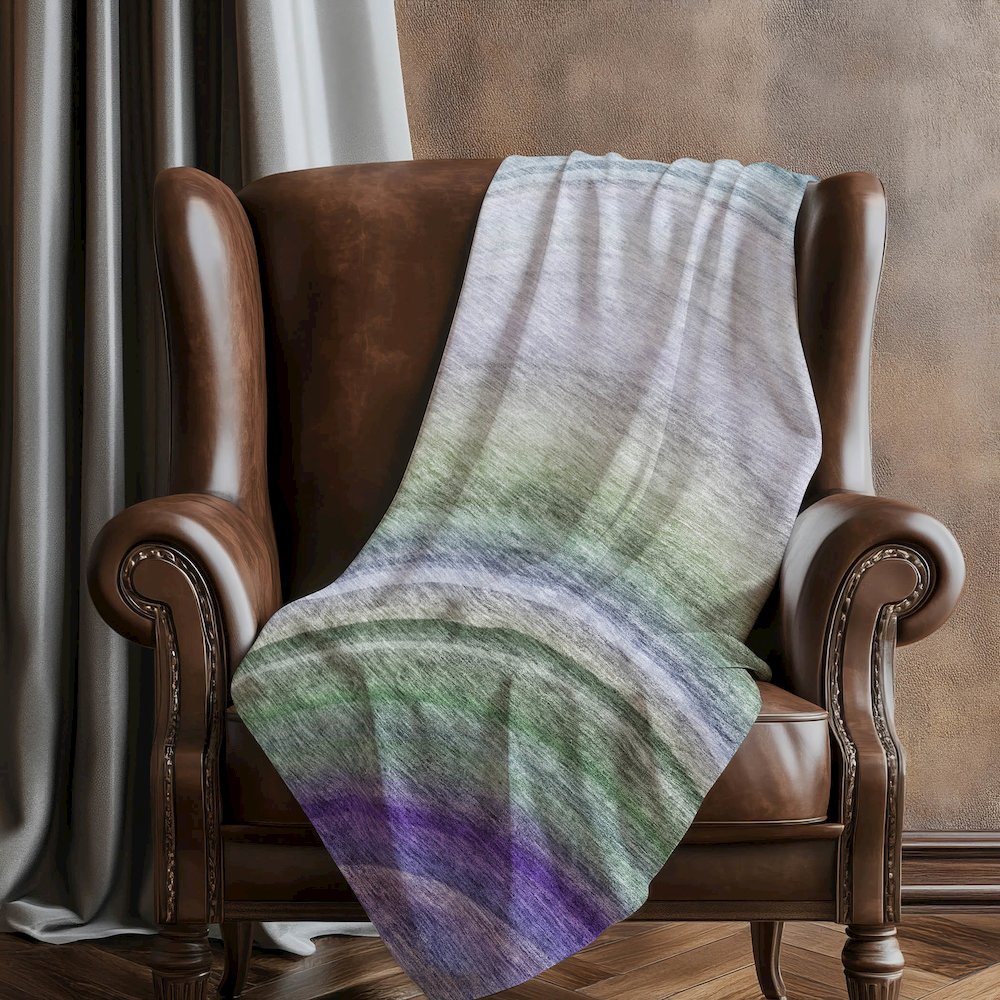 Premium Machine Washable ASB584 Teal 50" x 70" Sherpa Throw Blanket. Picture 5