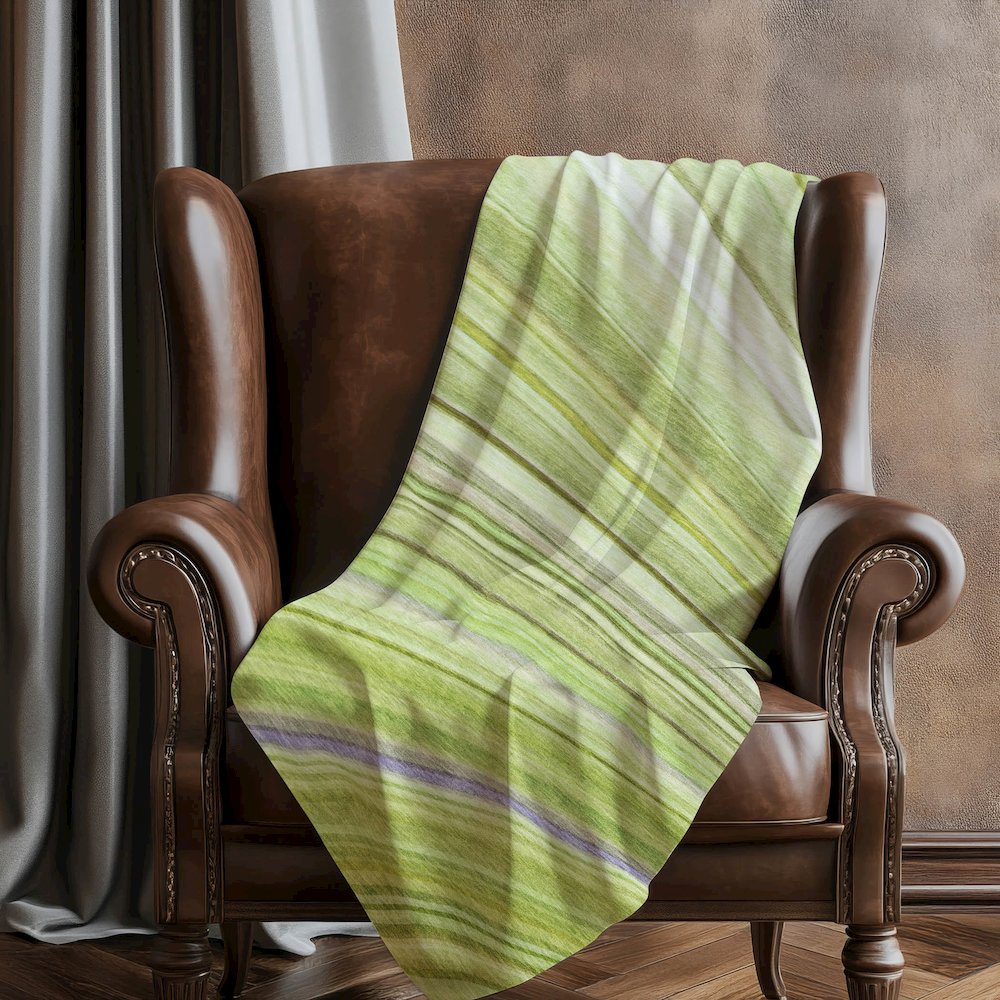 Premium Machine Washable ASB585 Aloe 50" x 70" Sherpa Throw Blanket. Picture 5