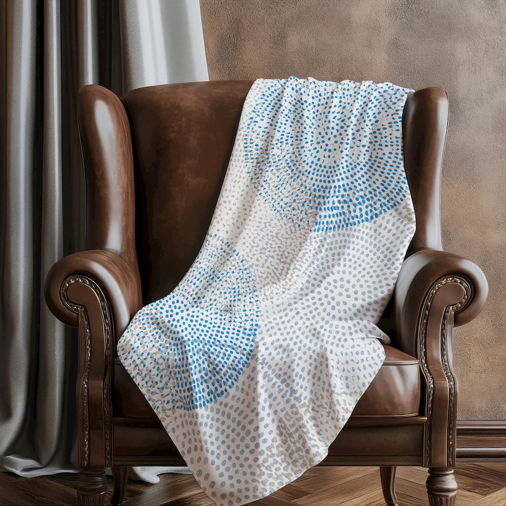 Premium Machine Washable ASB586 Ivory 50" x 70" Sherpa Throw Blanket. Picture 5