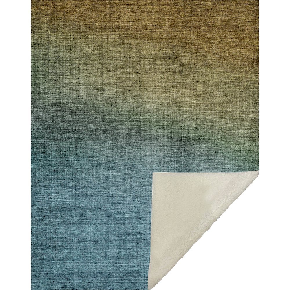 Premium Machine Washable ASB587 Brown 50" x 70" Sherpa Throw Blanket. Picture 1