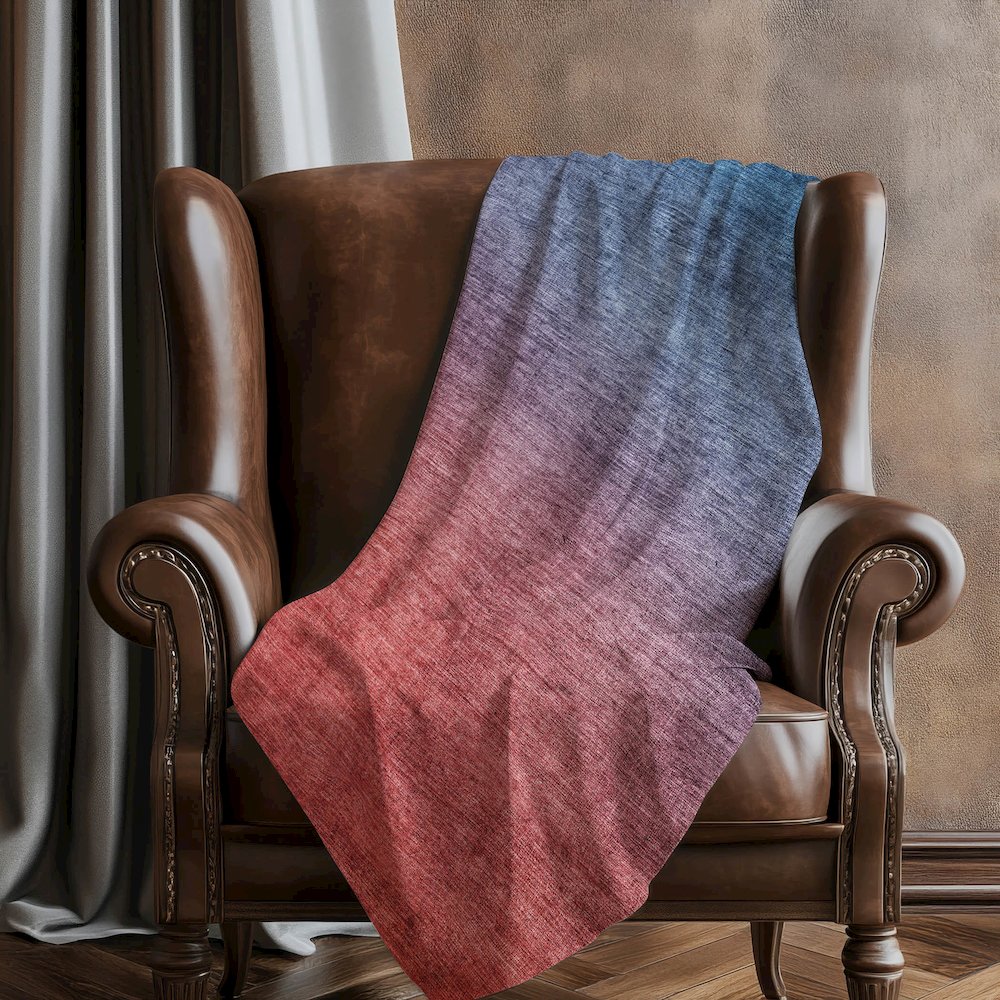 Premium Machine Washable ASB587 Navy 50" x 70" Sherpa Throw Blanket. Picture 5