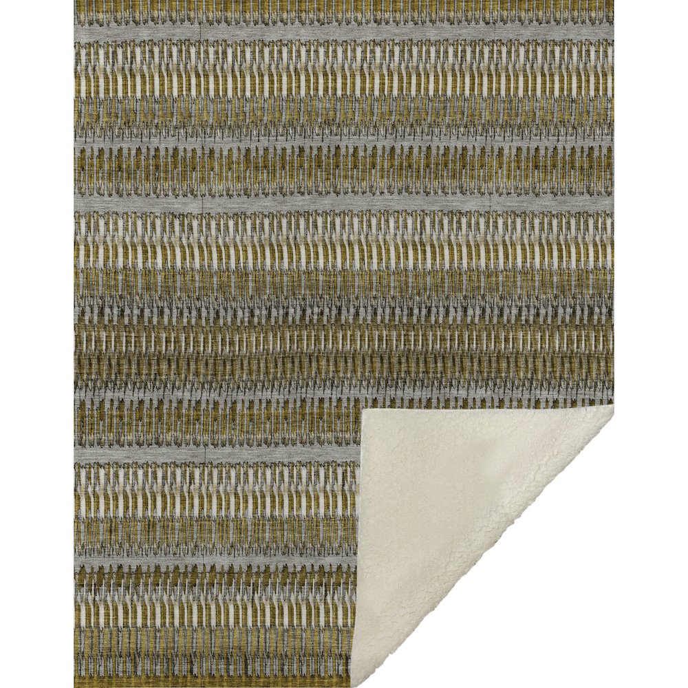 Premium Machine Washable ASB589 Coffee 50" x 70" Sherpa Throw Blanket. Picture 1
