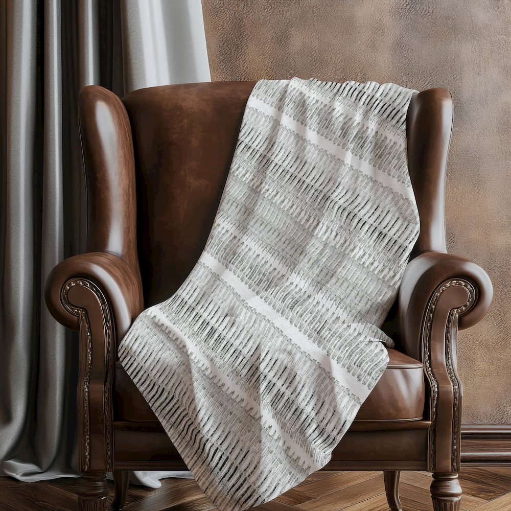 Premium Machine Washable ASB589 Ivory 50" x 70" Sherpa Throw Blanket. Picture 5