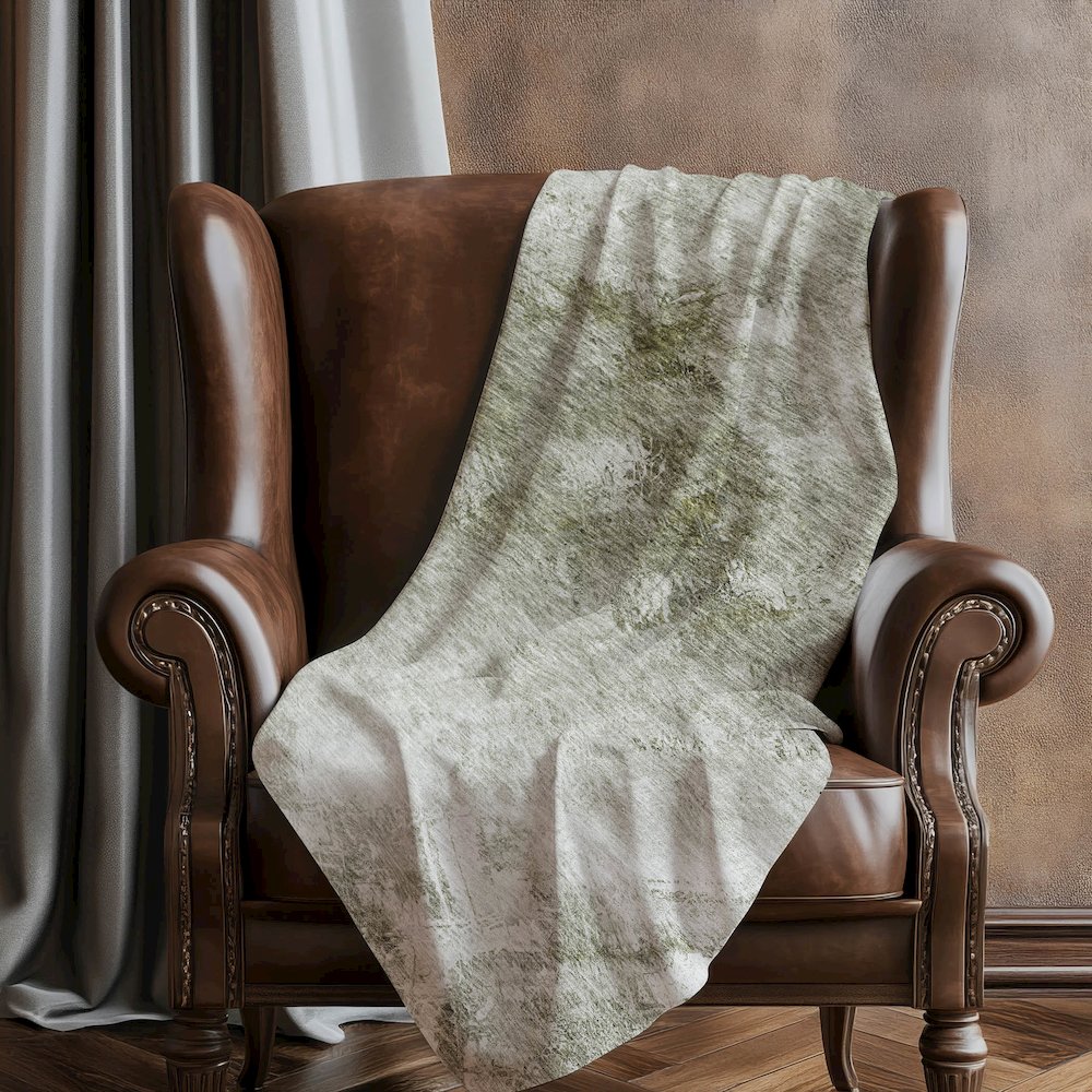 Premium Machine Washable ASB590 Taupe 50" x 70" Sherpa Throw Blanket. Picture 5