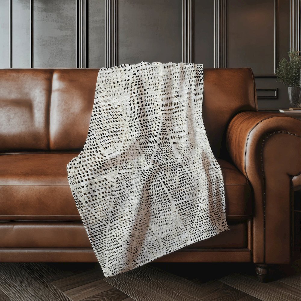 Premium Machine Washable ASB591 Gray 50" x 70" Sherpa Throw Blanket. Picture 4