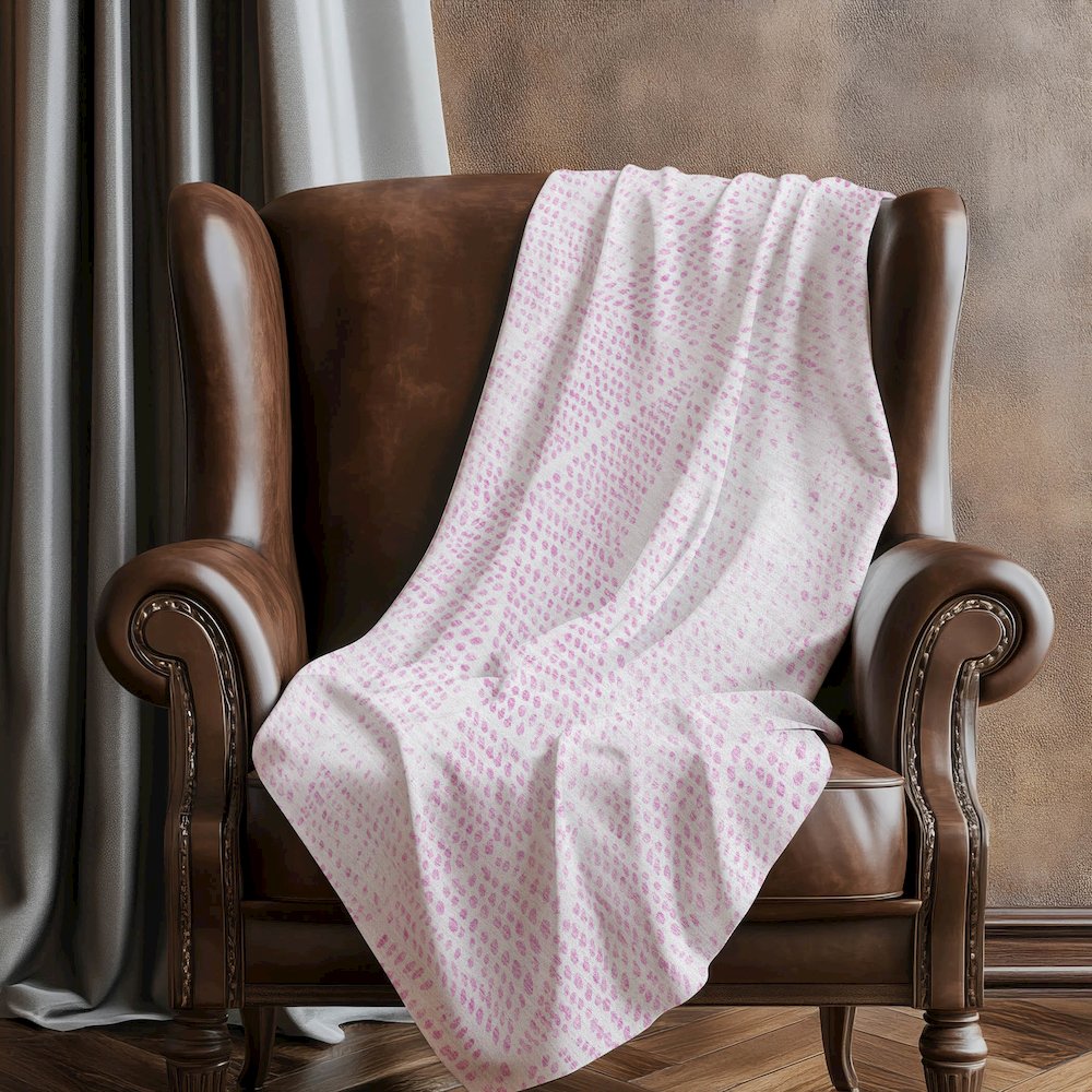 Premium Machine Washable ASB591 Pink 50" x 70" Sherpa Throw Blanket. Picture 5